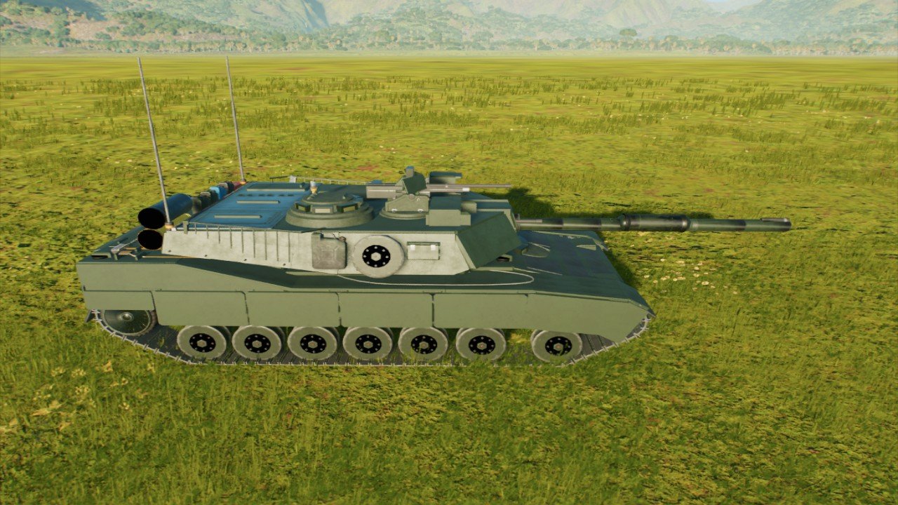 Military: M1A2 Abrams Tank