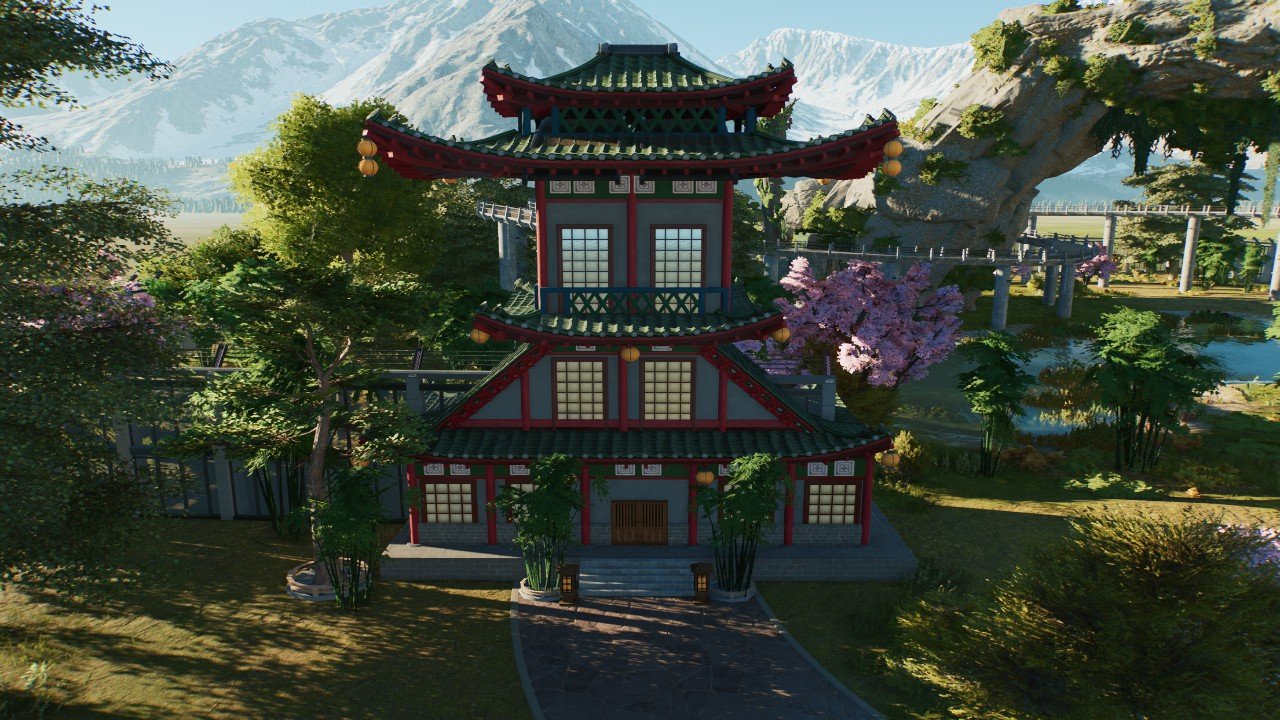 Asian Walkway