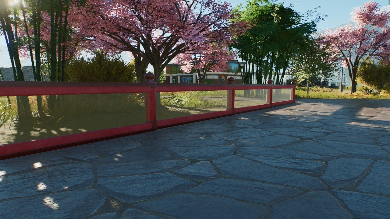 Asian themed Fence
