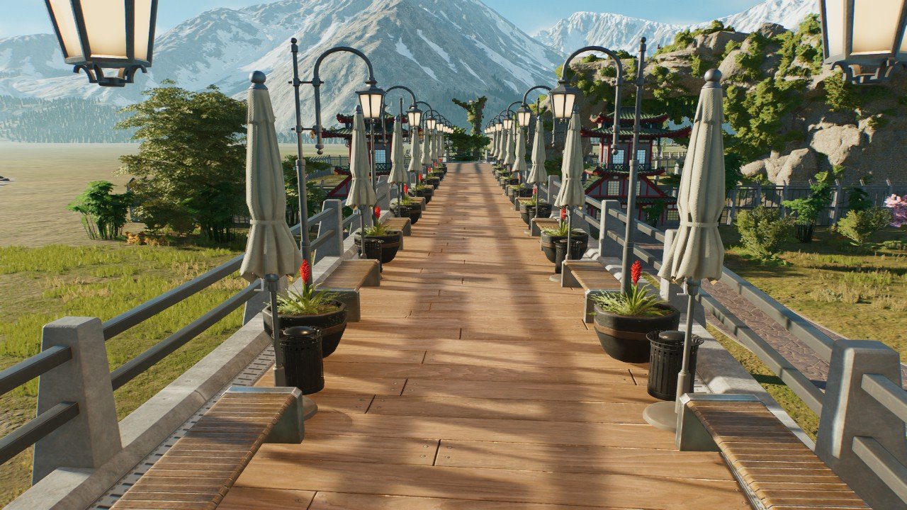 Walkway decoration