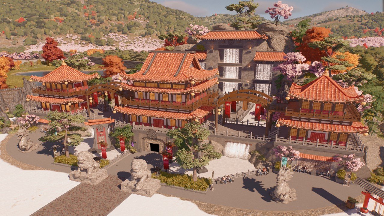 Eastern Style Arrival Point