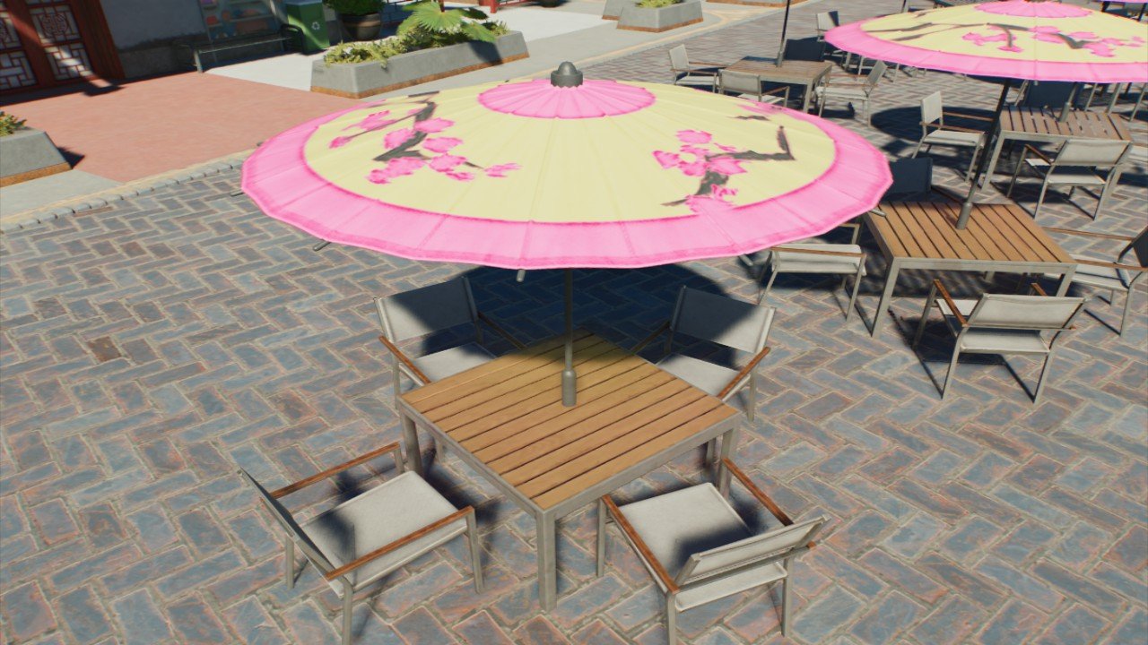 Eastern guest seating