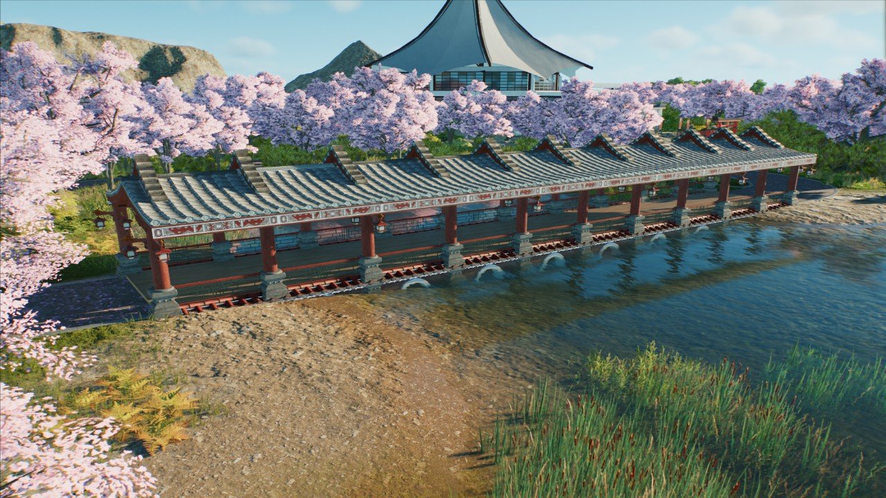 Asia-Themed Bridge