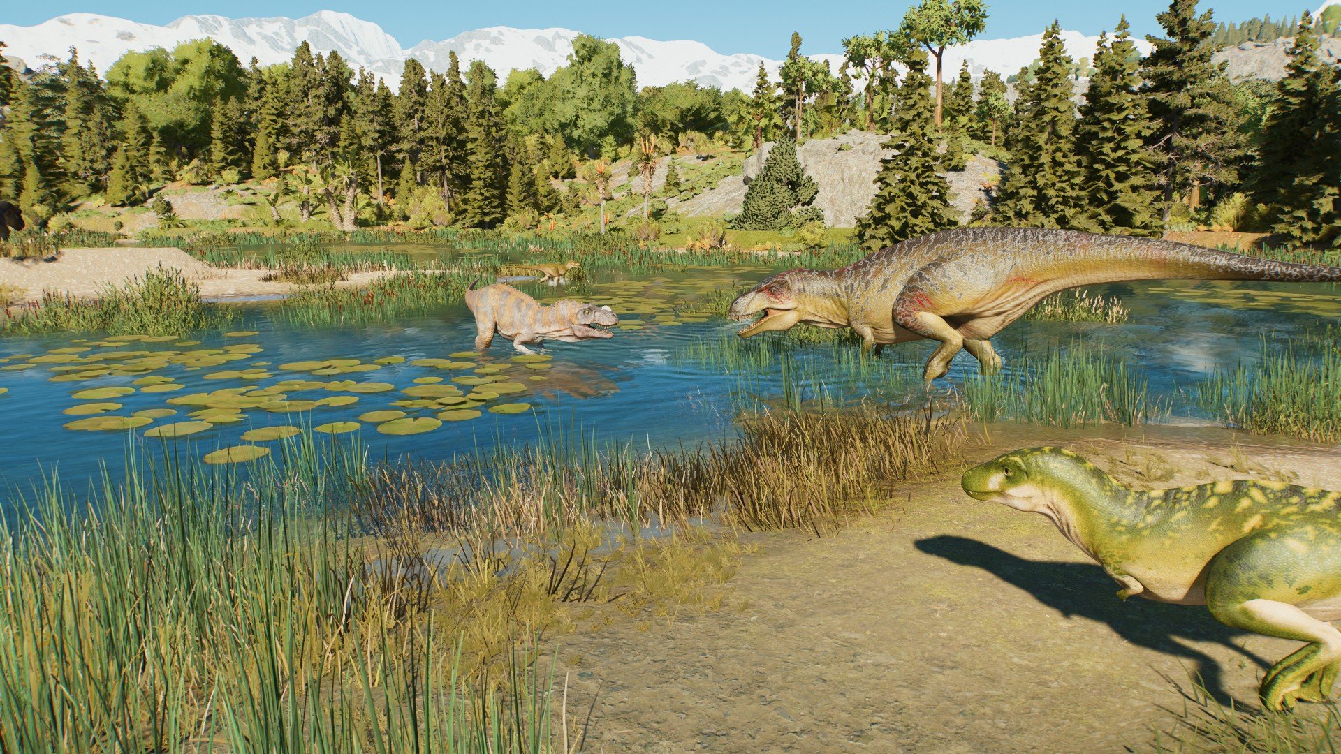 Prehistoric North America (with dinosaurs)