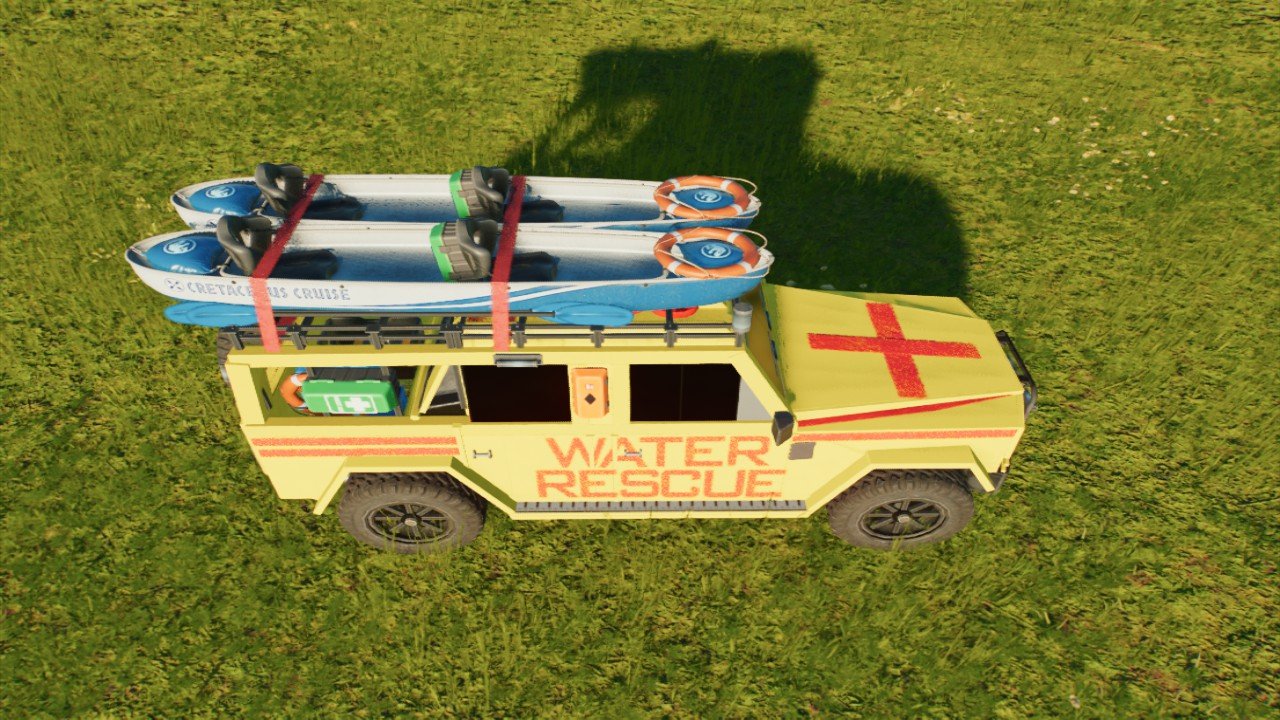 Vehicles: Water Rescue Truck