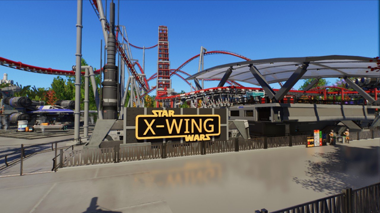 NOFXTEK STAR WARS X-WING FAMILY INVERTED COASTER NEW GEN (Part1)