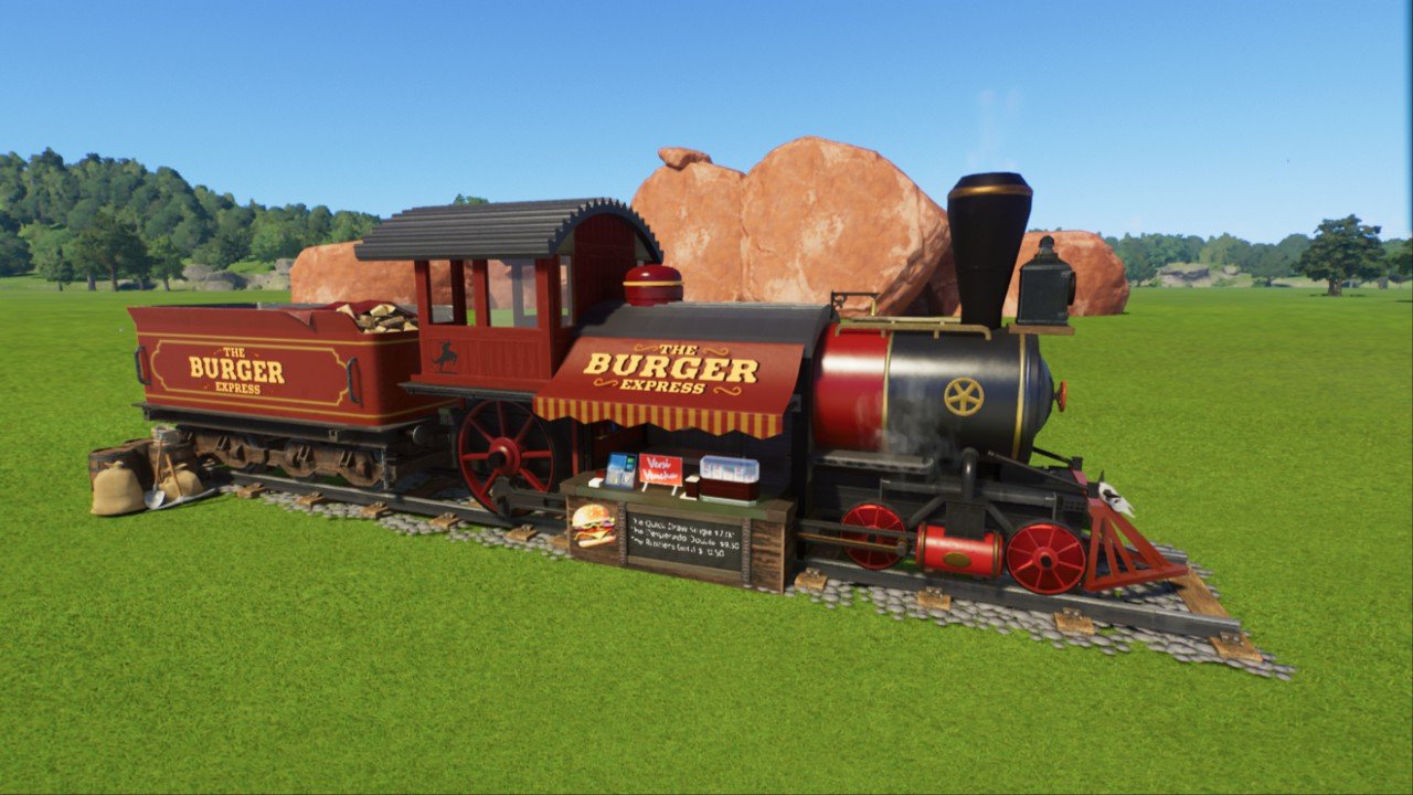 WESTERN BURGER EXPRESS TRAIN RIGHT