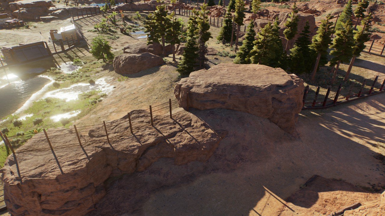 Rocking Wall Rock wall - Workshop - Jurassic World Evolution 3