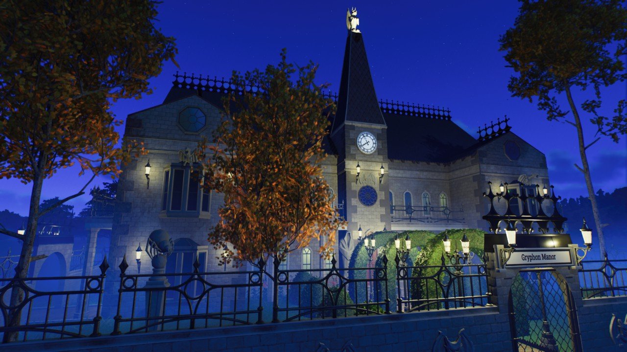 The Gryphon Manor staff building (trick or treat)