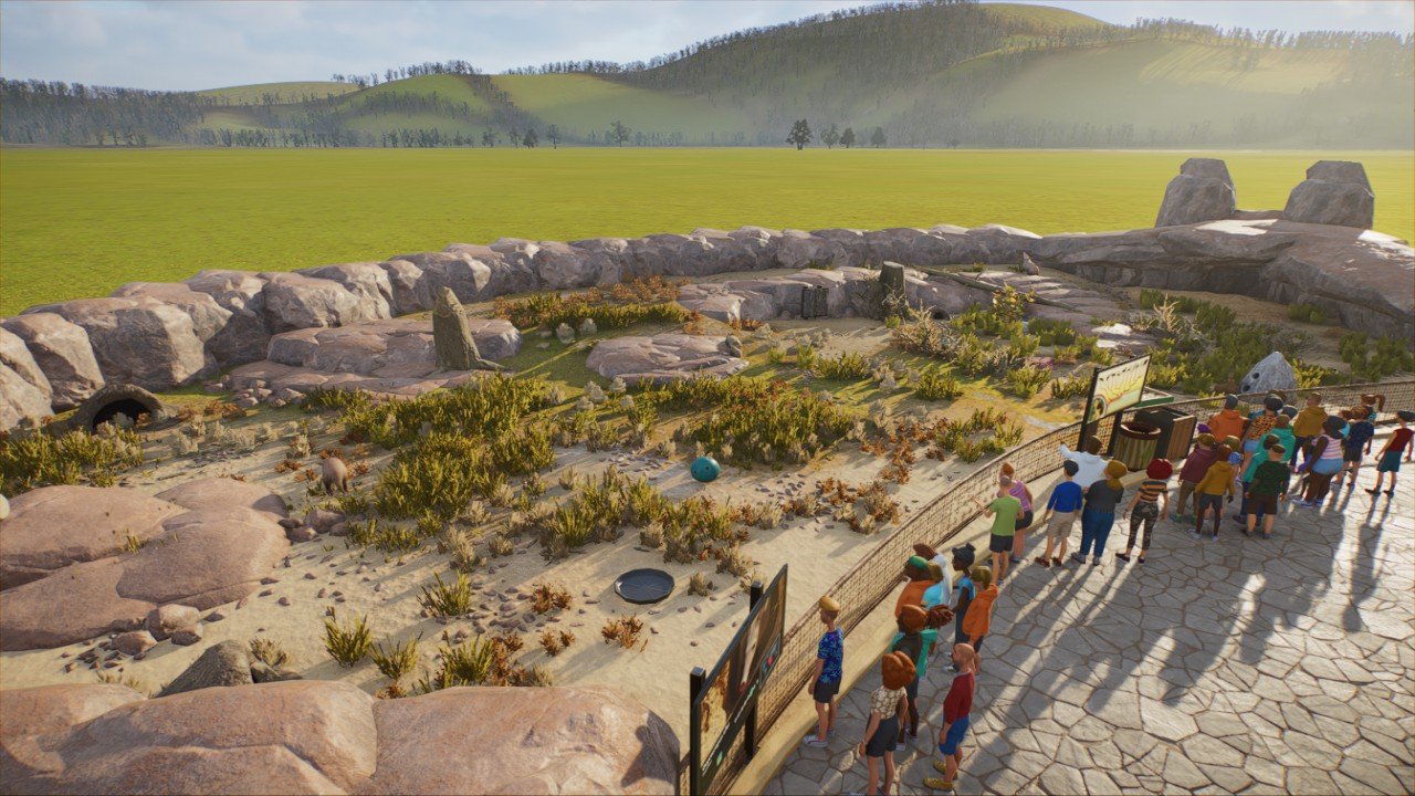 Meerkat & Aardvark Habitat - Workshop - Planet Zoo 2