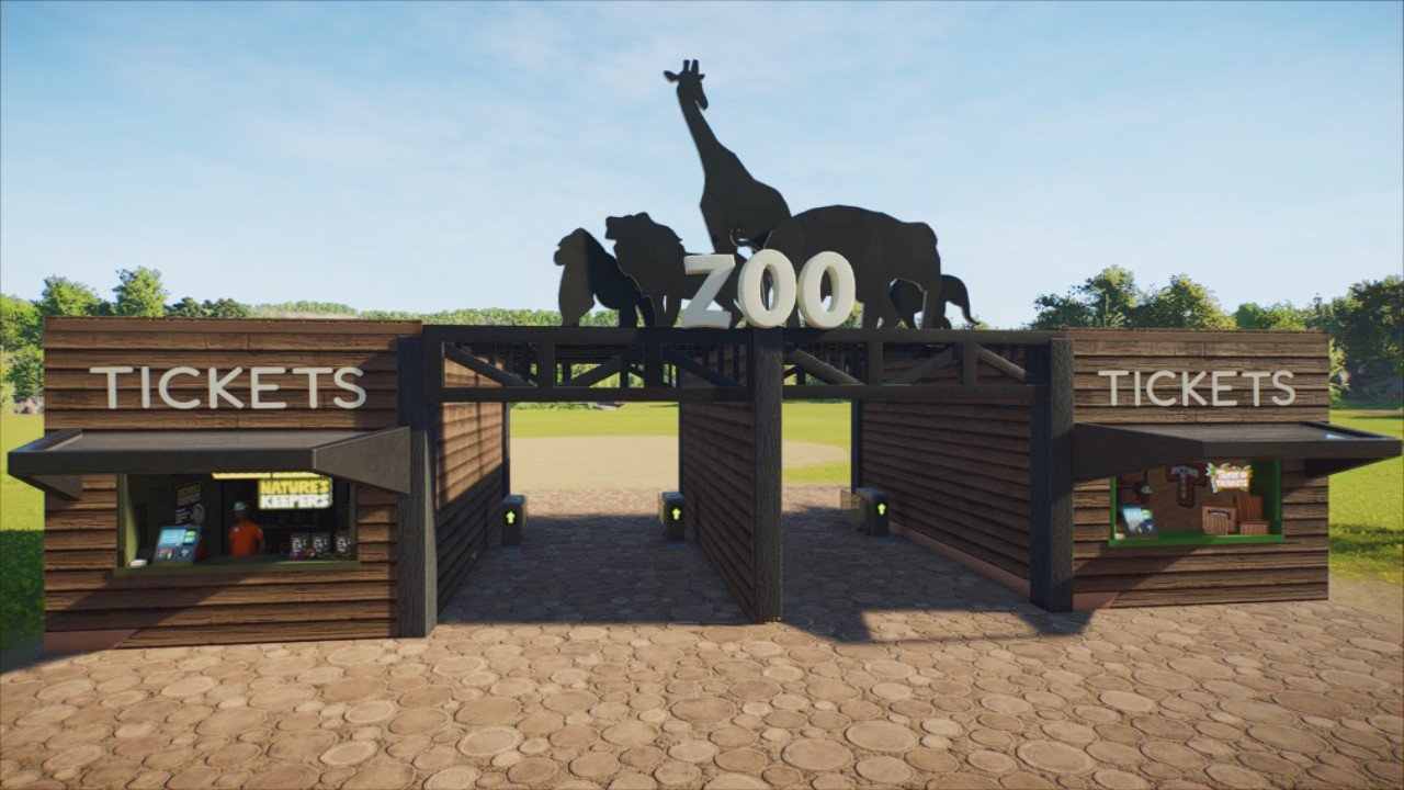 Modern Zoo Entrance - ワークショップ - プラネット ズー 2