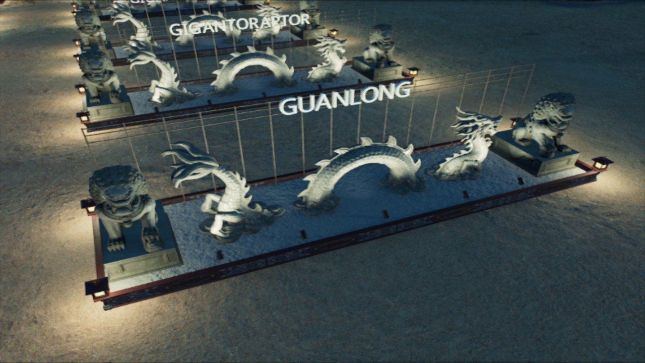 EastAsiaSign03Guanlong - Workshop - Jurassic World Evolution 3