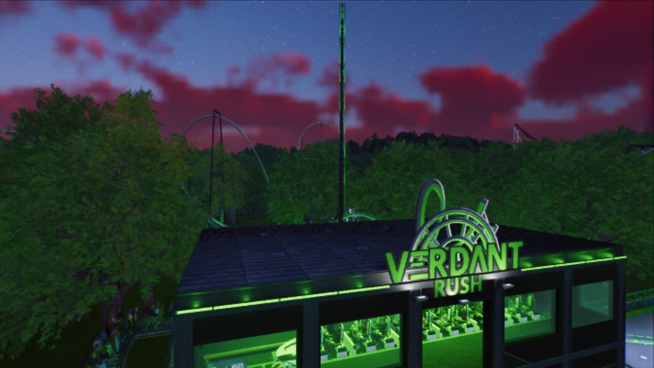 Planets Pen Verdant Rush - Workshop - Planet Coaster 2