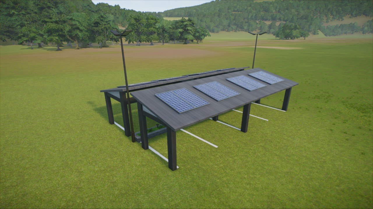 Parking Shelter - Workshop - Planet Zoo 2